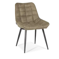 Eetkamerstoel Archie - Ecoleder Army - thumbnail