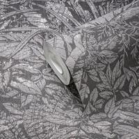 Livingwalls Smart Surfaces - Grijs - Floraal - 395607 - thumbnail