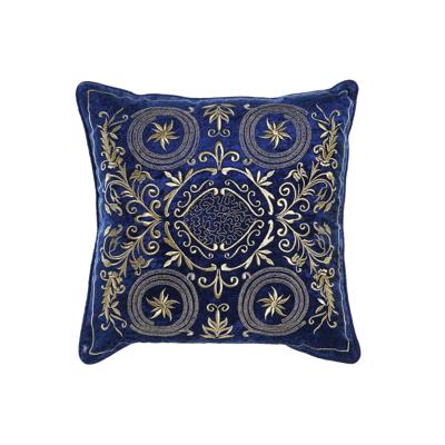 Kussen DKD Home Decor 8424001850341 Blauw Gouden 45 x 10 x 45 cm