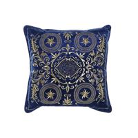 Kussen DKD Home Decor 8424001850341 Blauw Gouden 45 x 10 x 45 cm - thumbnail