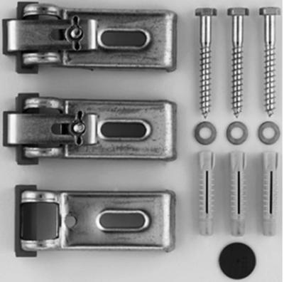 Duravit Bevestiging voor baden en douchebakken