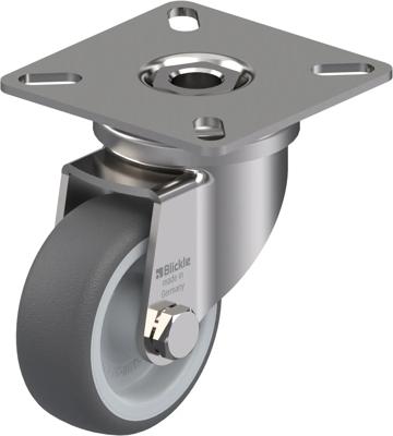 Blickle LPXA-PATH 50G Zwenkwiel Wieldiameter: 50 mm Draagvermogen (max.): 75 kg 1 stuk(s)