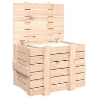 VidaXL Opbergbox 58x40,5x42 cm massief grenenhout - thumbnail