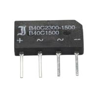 Diotec B80C1500A Bruggelijkrichter SIL-4 160 V 2.3 A Eenfasig - thumbnail