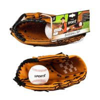 SportX honkbal handschoen met bal - thumbnail