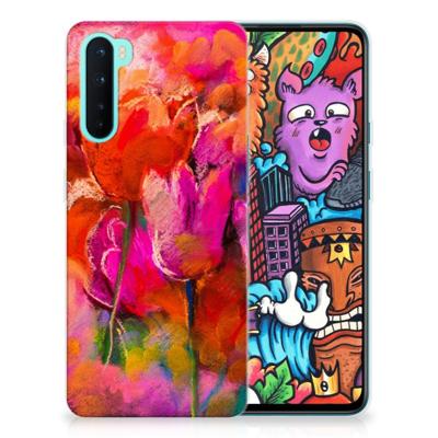 Smartphone hoesje OnePlus Nord Tulips Smartphone hoesje OnePlus Nord Tulips
