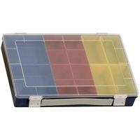 Hünersdorff Assortimentskoffer (l x b x h) 332 x 232 x 55 mm Aantal vakken: 14 Variabele onderverdeling Inhoud 1 stuk(s) - thumbnail