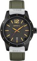 Horlogeband Breil TW1201 Leder/Textiel Groen 17mm - thumbnail