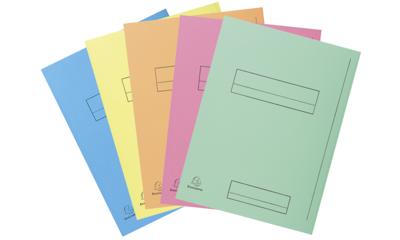 Exacompta dossiermap Super 210, pak van 50 stuks, geassorteerde kleuren