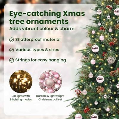 VidaXL Kunstmatige inklapbare kerstboom groen 210 cm pe en pvc