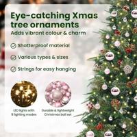 VidaXL Kunstmatige inklapbare kerstboom groen 210 cm pe en pvc - thumbnail