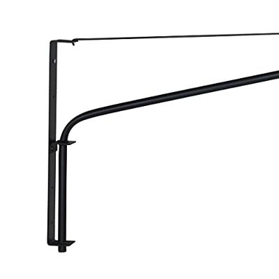 Steinhauer Verstelbare muurlampElegant Classy zwart met blauw - 8244ZW