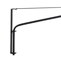 Steinhauer WandlampElegant Classy 50cm zwart met groen velourse kap - 8133ZW - thumbnail