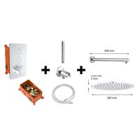 Best Design Regendoucheset One Pack Inbouw Thermostaat Elsdorf M300 Chroom - thumbnail