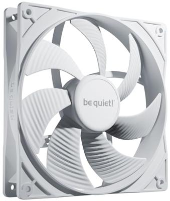 BeQuiet PURE WINGS 3 White 140mm PWM PC-ventilator Wit (b x h x d) 140 x 25 x 140 mm