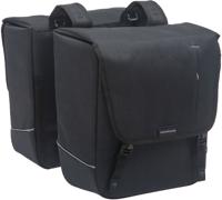 Newlooxs Nova double - zwarte dubbele fietstas voor elektrische fietsen - waterafstotend - 32l - thumbnail