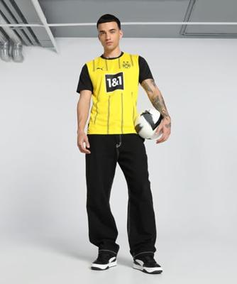 Borussia Dortmund Thuis Shirt Senior 2024/2025 - Maat M - Kleur: ZwartGeel | Soccerfanshop