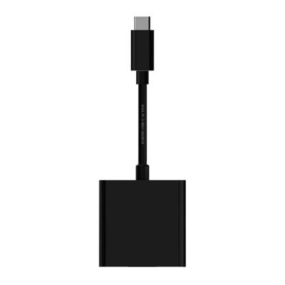 AISENS A109-0347 USB-C op VGA, USB-C-stekker naar HDB15 bus, zwart, 15 cm