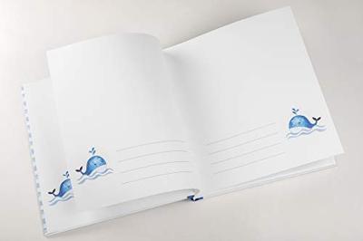 walther+ design Baby Sam UK-183-L Fotoalbum (b x h) 28 cm x 30.5 cm Blauw 50 bladzijden walther+ design Baby Sam UK-183-L Fotoalbum (b x h) 28 cm x 30.5 cm Blauw 50 bladzijden