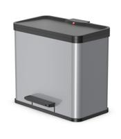 Hailo 0630-220 öko duo plus l pedaalemmer 17+9l rvs/zilver - thumbnail