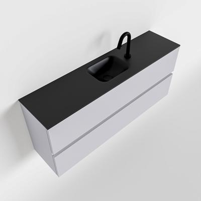 MONDIAZ ADA 120cm toiletmeubel cale. LEX wastafel urban midden 1 kraangat