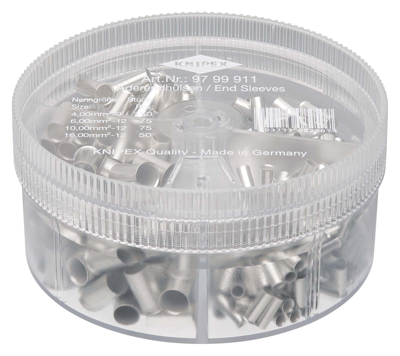 Knipex Assortimentsboxen Met Afgestripte Adereindhulzen - 97 99 911