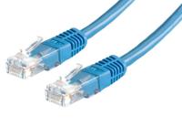 VALUE Patchkabel Cat.6 UTP (Class E), blauw, 3 m - thumbnail