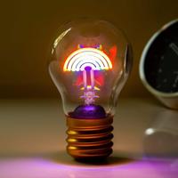 Oplaadbare LED filament lamp - Regenboog - thumbnail
