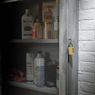 Master Lock P44298 Hangslot Goud, Zilver Cijferslot