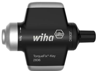 Wiha Momentschroevendraaier met sleutelgreep | TorqueFix® Key | vast ingestelde momentbegrenzing | 3,8 Nm - 38558 - 38558
