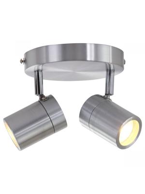 Steinhauer Dubbele badkamerspotUpround LED - 2487ST