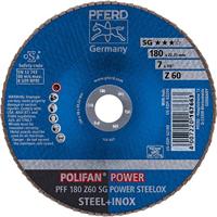 PFERD TOOLS 67686185 Z Sg Power Steelox Lamellenschijf Diameter 180 mm Boordiameter 22.23 mm 10 stuk(s) - thumbnail
