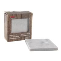 Overige Merken Marmeren onderzetters 10x10 cm 4 stuks - thumbnail