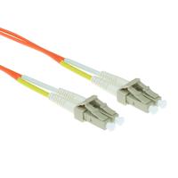ACT RL9530 Glasvezel Patchkabel Duplex LSZH - LC/LC 50/125µm OM2 - 30 meter - thumbnail