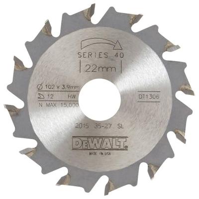 DeWALT DT1306 Lamellenfreesblad 102mm