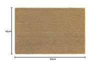 Deurmat Kokos Naturel 40X60cm - thumbnail