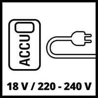 Einhell pressito solo - accu compressor | 18v | 11 bar | 21 l/min - 4020460 4020460 - thumbnail