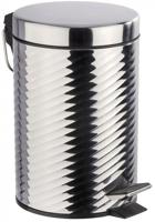 Wenko Pedaalemmer Spiro 3 Liter 22 X 26 Cm Rvs Chroom - thumbnail