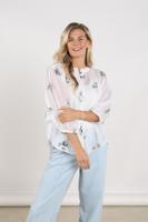 Nukus Lynn Blouse Paillet Nks02175 Blouse 208 Offwhite/silver - thumbnail