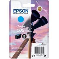 Epson 502 3.3ml 165pagina's Cyaan inktcartridge - thumbnail