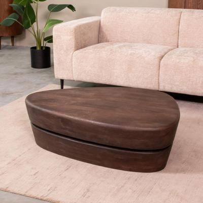 LABEL51 Salontafel Javi - Espresso - Mangohout - 110 cm