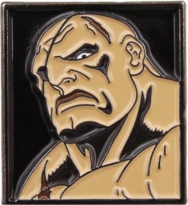 Street Fighter Pin Badge: Sagat Street Fighter Pin Badge: Sagat
