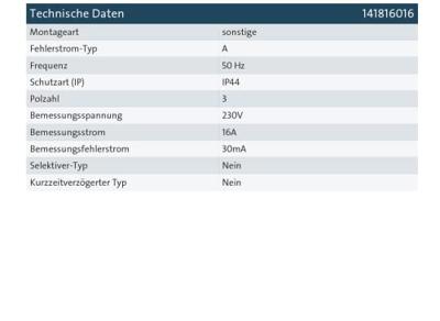 Kopp 141816016 PRCD-verlengkabel PRCD-S 230 V Zwart IP44