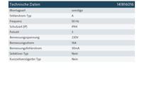 Kopp 141816016 PRCD-verlengkabel PRCD-S 230 V Zwart IP44 - thumbnail