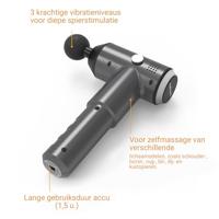 Medisana MG 500 Massagegun Zwart - thumbnail