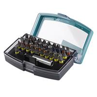 Wolfcraft Bit-box | Sleuf/kruiskop | PH/PZ | TORX® | Inbus | 32-delig | 1 set - 2975000 - thumbnail