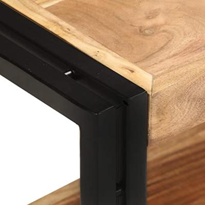 VidaXL Tv-meubel 90x30x40 cm massief acaciahout