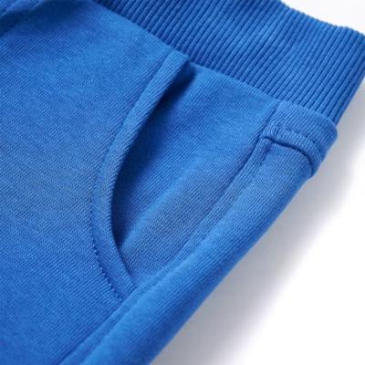 Kinderjoggingbroek 128 blauw Kinderjoggingbroek 128 blauw
