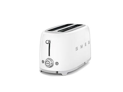 Smeg TSF02WHEU Jaren 50 Broodrooster 2x4, wit - thumbnail