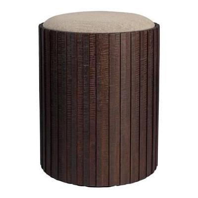 Dutchbone Poef 'Bay High' Met opbergruimte, Teakhout